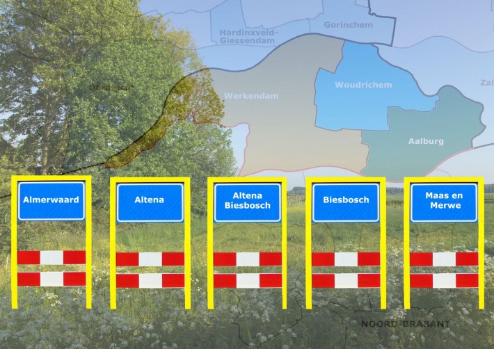 Welke naam kiest de fusiegemeente van Woudrichem, Aalburg en Werkendam: Altena, Almerwaard of Maas en Merwe?